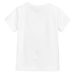 Alviero Martini-White 1a Classe Cotton T-Shirt | Childrensalon Outlet