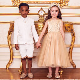 Alviero Martini-White Cotton Geo Map Jacket  | Childrensalon Outlet