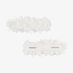 امايا-فستان تول مطرز لون عاجي | Childrensalon Outlet