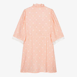 AMIKI Children-Girls Blush Heart Dressing Robe | Childrensalon Outlet