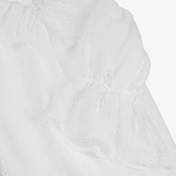 AMIKI Children-Girls Ivory Cotton Nightgown | Childrensalon Outlet