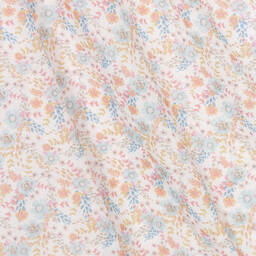 AMIKI Children-Girls Ivory Floral Cotton Nightie | Childrensalon Outlet