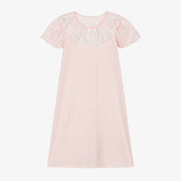 AMIKI Children-Girls Pale Pink Micromodal Nightie | Childrensalon Outlet