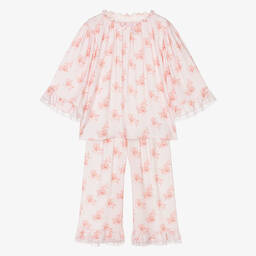 اميكي تشلدرن-بيجاما فيسكوز لون زهري للبنات | Childrensalon Outlet