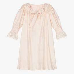 AMIKI Children-Girls Pink Viscose Nightdress | Childrensalon Outlet