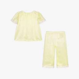 AMIKI Children-Шелковый комплект для сна Солнечный для девочек | Childrensalon Outlet