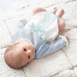 Ancar-Бело-голубой песочник для малышей | Childrensalon Outlet