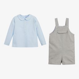 Ancar-Рубашка и шорты на бретелях | Childrensalon Outlet