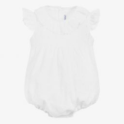Ancar-White Cotton Shortie | Childrensalon Outlet