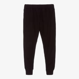 Andorine-Girls Black Cotton Joggers | Childrensalon Outlet