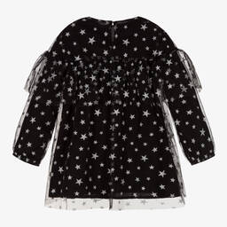Andorine-Girls Black Tulle Dress | Childrensalon Outlet