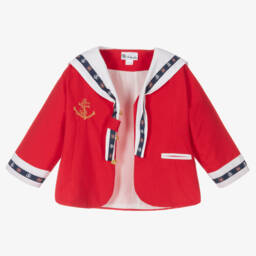 Andreeatex-Красно-синий матросский костюм для мальчиков | Childrensalon Outlet