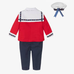 Andreeatex-Красно-синий матросский костюм для мальчиков | Childrensalon Outlet