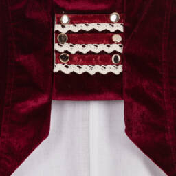 Andreeatex-Boys Velvet Military Tailcoat Ensemble | Childrensalon Outlet