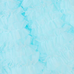 Angel's Face-فستان تول لون أزرق سماوي | Childrensalon Outlet