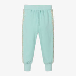 Angel's Face-Girls Aqua Cotton Joggers | Childrensalon Outlet