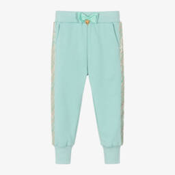 Angel's Face-Girls Aqua Cotton Joggers | Childrensalon Outlet