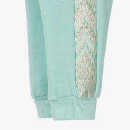 Angel's Face-Girls Aqua Cotton Joggers | Childrensalon Outlet