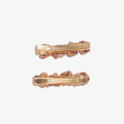 Angel's Face-Girls Blush Floral Clip Duo | Childrensalon Outlet