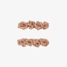Angel's Face-Girls Blush Floral Clip Duo | Childrensalon Outlet
