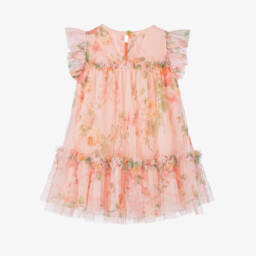 انجلز فيس-فستان تول وردي للبنات | Childrensalon Outlet