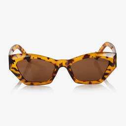 انجلز فيس-نظارات شمسية لون بني للبنات | Childrensalon Outlet