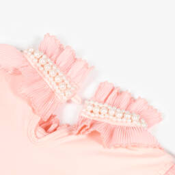 Angel's Face-Girls Coral Ruffle Chiffon Blouse | Childrensalon Outlet