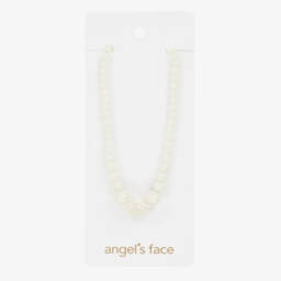 Angel's Face-Girls Delicate Ivory Floral Necklace | Childrensalon Outlet