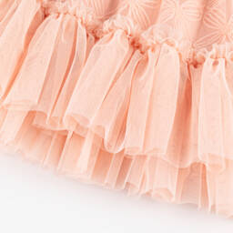 Angel's Face-Girls Delicate Pink Tulle Gown | Childrensalon Outlet
