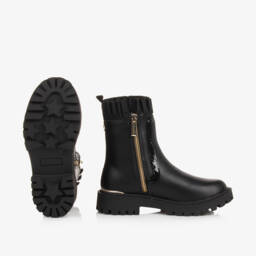 Angel's Face-Girls Ebony Ruffle Ankle Boots | Childrensalon Outlet