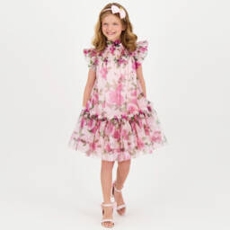 Angel's Face-Girls' Elegant Pale Pink Heeled Sandals | Childrensalon Outlet