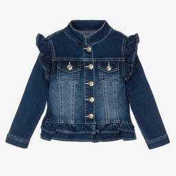 Angel's Face-Джинсовая куртка цвета индиго | Childrensalon Outlet