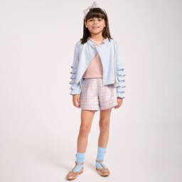 انجلز فيس-حذاء جلد صناعي لون روز ذهبي للبنات | Childrensalon Outlet