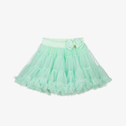 Angel's Face-Girls Mint Tulle Ballet Skirt | Childrensalon Outlet