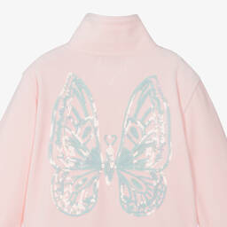 Angel's Face-بدلة رياضية قطن قطيفة لون زهري فاتح للبنات | Childrensalon Outlet