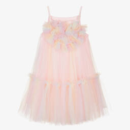 Angel's Face-Girls Pastel Tulle Party Gown | Childrensalon Outlet