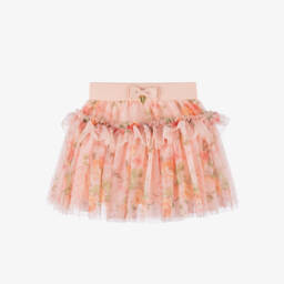 Angel's Face-Юбка из тюля Персиковый Цветок для девочек | Childrensalon Outlet