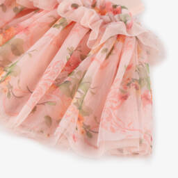 Angel's Face-Юбка из тюля Персиковый Цветок для девочек | Childrensalon Outlet