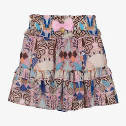 Angel's Face-Girls Pink and Blue Chiffon Skirt | Childrensalon Outlet