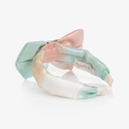 Angel's Face-Girls Pink & Blue Hairband | Childrensalon Outlet