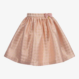 Angel's Face-Girls Pink Brocade Skirt  | Childrensalon Outlet