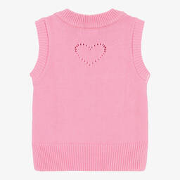 Angel's Face-Girls Pink Cotton Knit Slipover | Childrensalon Outlet
