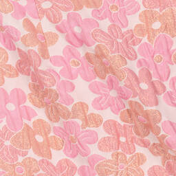 Angel's Face-Розовые жаккардовые шорты с цветочным узором | Childrensalon Outlet