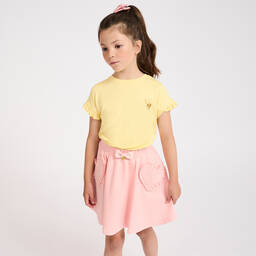 Angel's Face-Girls Pink Milano Jersey Skirt | Childrensalon Outlet