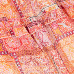 Angel's Face-Girls Pink & Orange Chiffon Paisley Dress | Childrensalon Outlet
