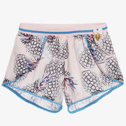 Angel's Face-Girls Pink Satin Shorts | Childrensalon Outlet