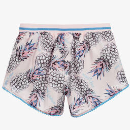 Angel's Face-Girls Pink Satin Shorts | Childrensalon Outlet