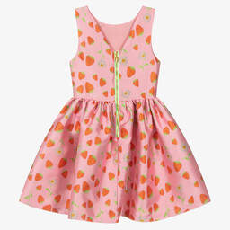 Angel's Face-فستان جاكارد لون زهري | Childrensalon Outlet