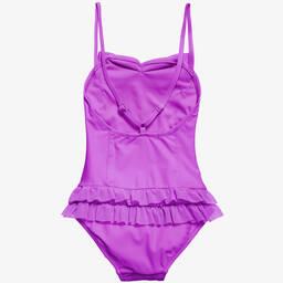 Angel's Face-Girls Purple Swimsuit (UPF50+) | Childrensalon Outlet