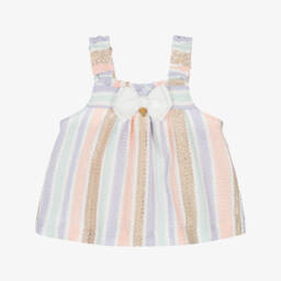 Angel's Face-Girls Rainbow Jacquard Wave Blouse | Childrensalon Outlet